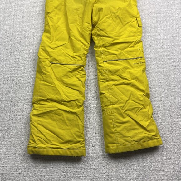 Columbia Bugaboo Ski Pants Youth Sz M (10-12) Yellow Insulated Winter Read* - Picture 15 of 16